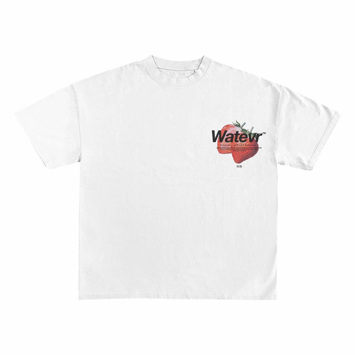 STRAWBERRY WATVER RUNNING T-SHIRT